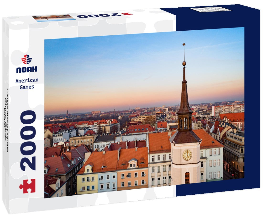 Gliwice market square. Gliwice, Silesia, Poland 2000pc Puzzle