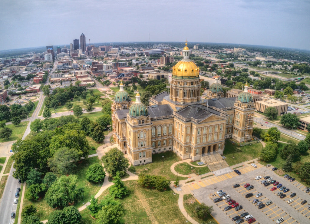 Des Moines is the Urban Capitol of the the Rural State of Iowa