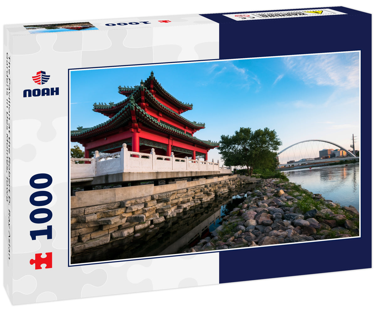 The Pavilion at the Robert D. Ray Asian Gardens in Des Moines, Iowa