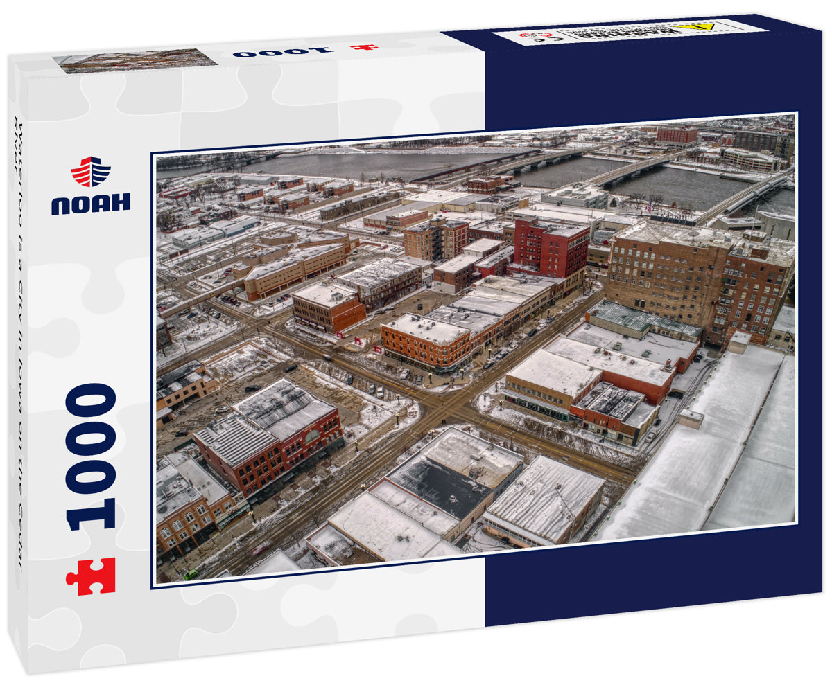 Waterloo is a City in Iowa on the Cedar River