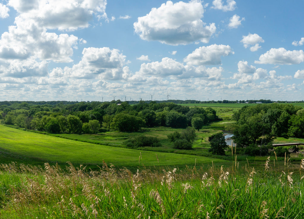 Horseshoe Bend State Park in Iowa in the Summer of 2020