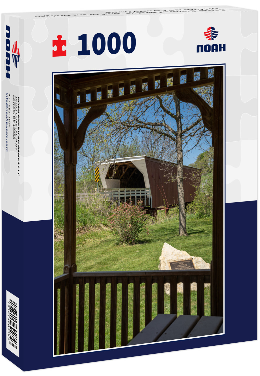 Cedar Covered Bridge, part of the bridges of Madison County, Iowa