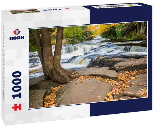 Upper Bond Falls on the Ontonagon River in Michigan's Upper Peninsula