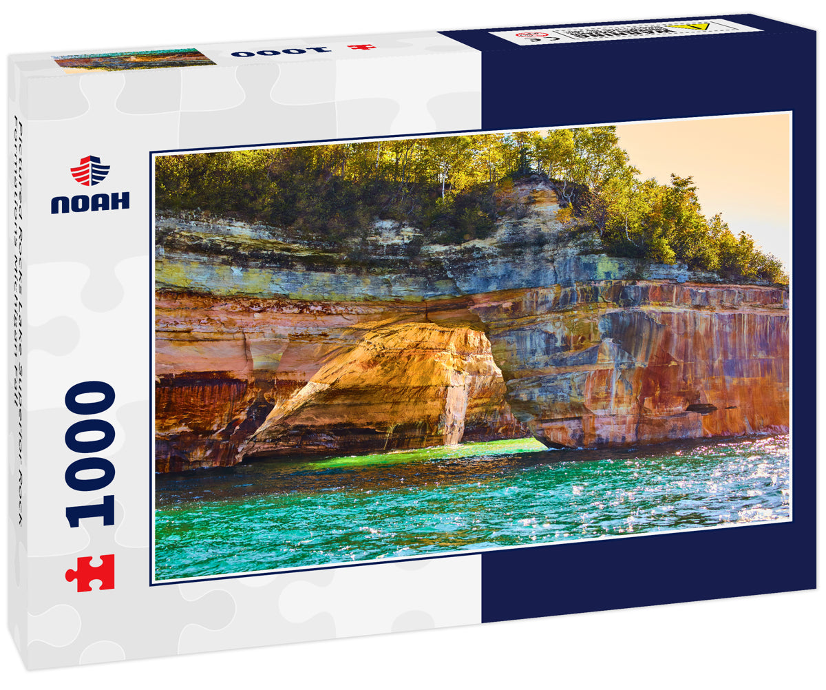 Pictured Rocks Lake Superior Rock Formations Michigan Fall