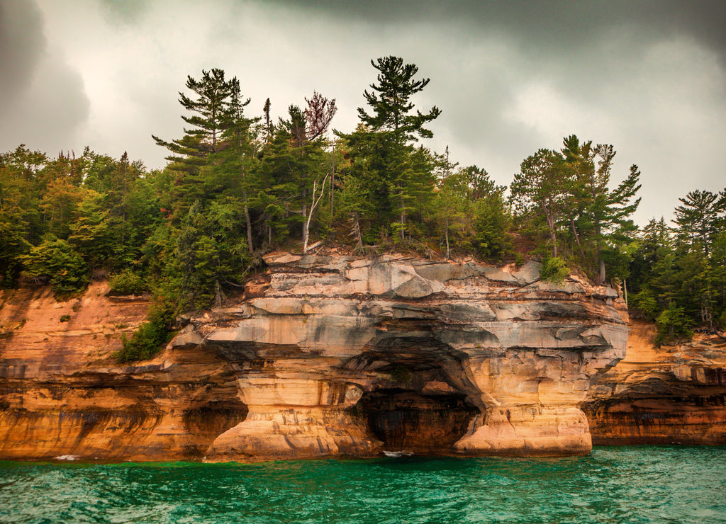 Pictured Rocks National Lakeshore in Michigan's Upper Peninsula