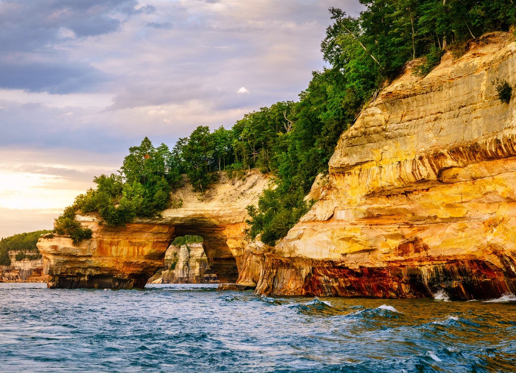 Lovers Leap at Pictured Rocks National Lakeshore