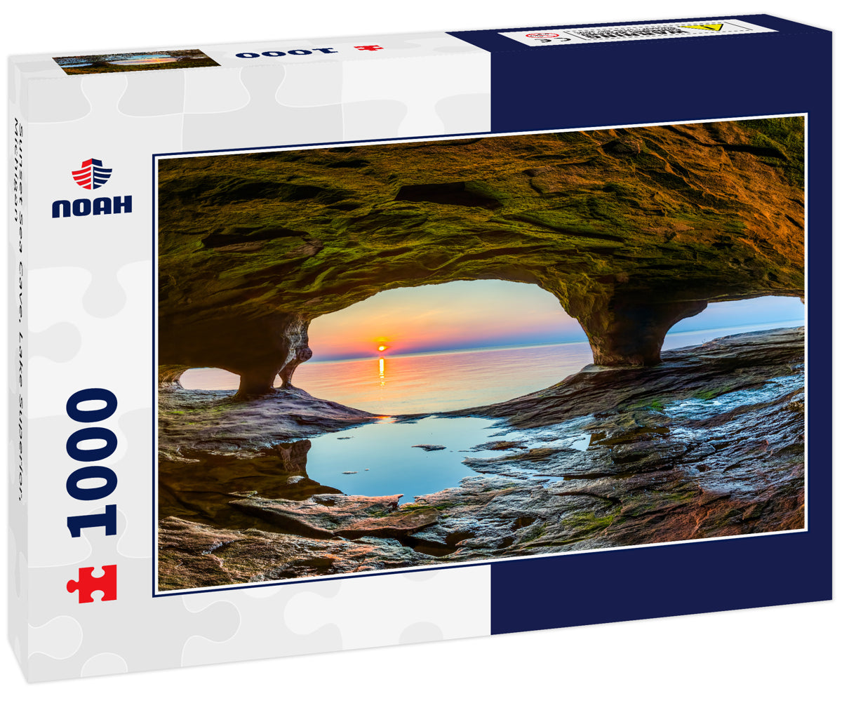 Sunset Sea Cave, Lake Superior, Michigan