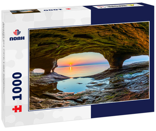 Sunset Sea Cave, Lake Superior, Michigan