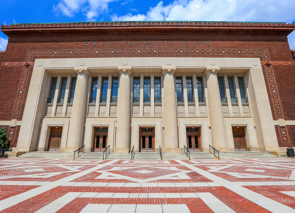 Hill Auditorium, University of Michigan campus