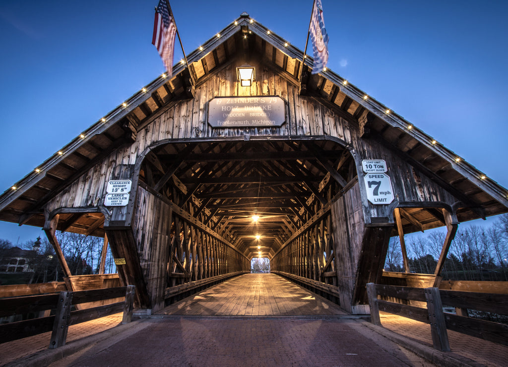 Frankenmuth Michigan Covered Bridge