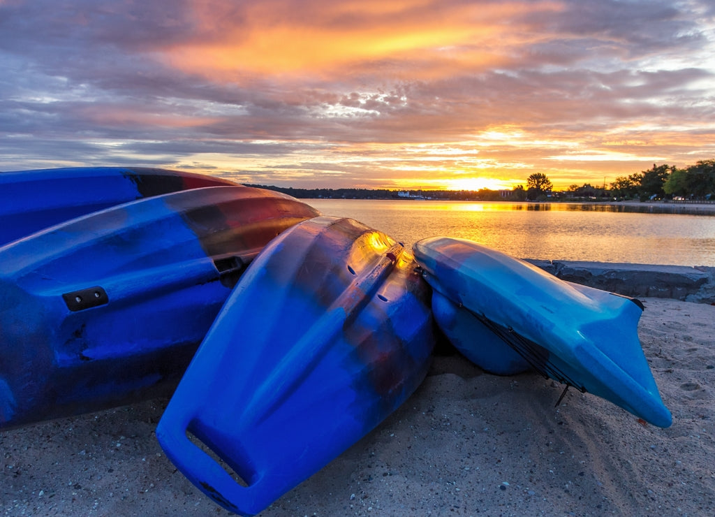 Summer Lake Sunrise, Grand Traverse Bay,Michigan