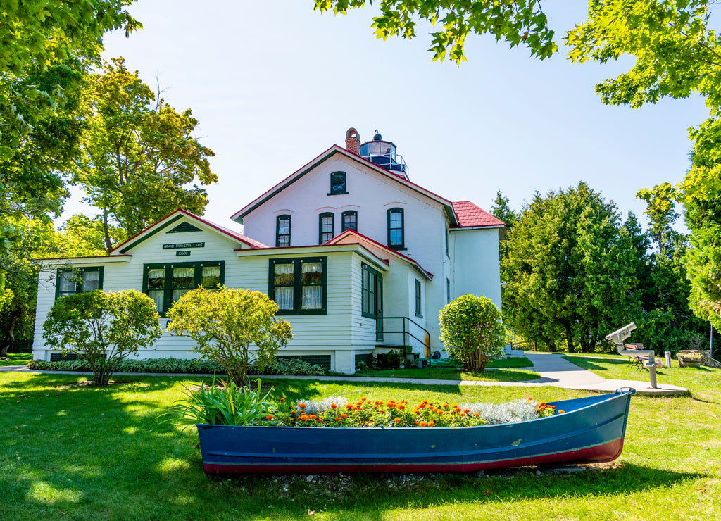 Grand Traverse Lighthouse, Leelanau Peninsula, Michigan