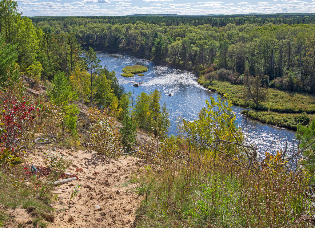 AuSable River, Wild & Scenic, Huron National Forest, Alcona County, Michigan