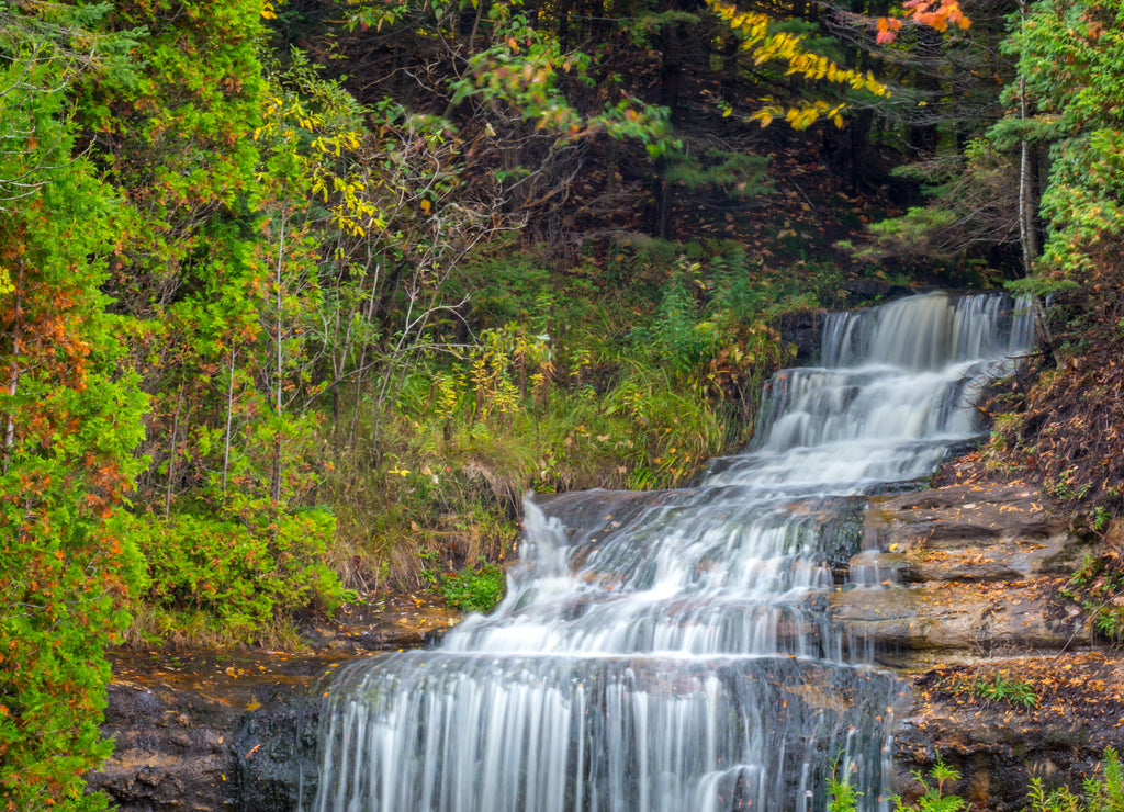 Alger Falls Munising, Michigan Upper Peninsula