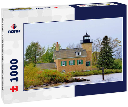 Ontonagon Lighthouse On Lake Superior By the Ontonagon River, Ontonagon, Michigan