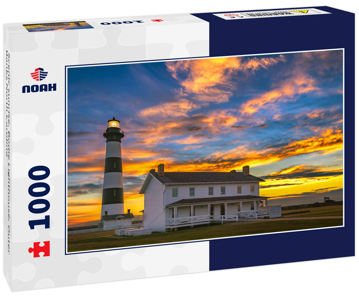 Scenic sunrise, Bodie Lighthouse, Outer Banks North Carolina