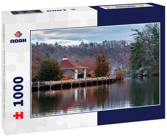 Pavilion in Morse Park, Lake Lure, North Carolina