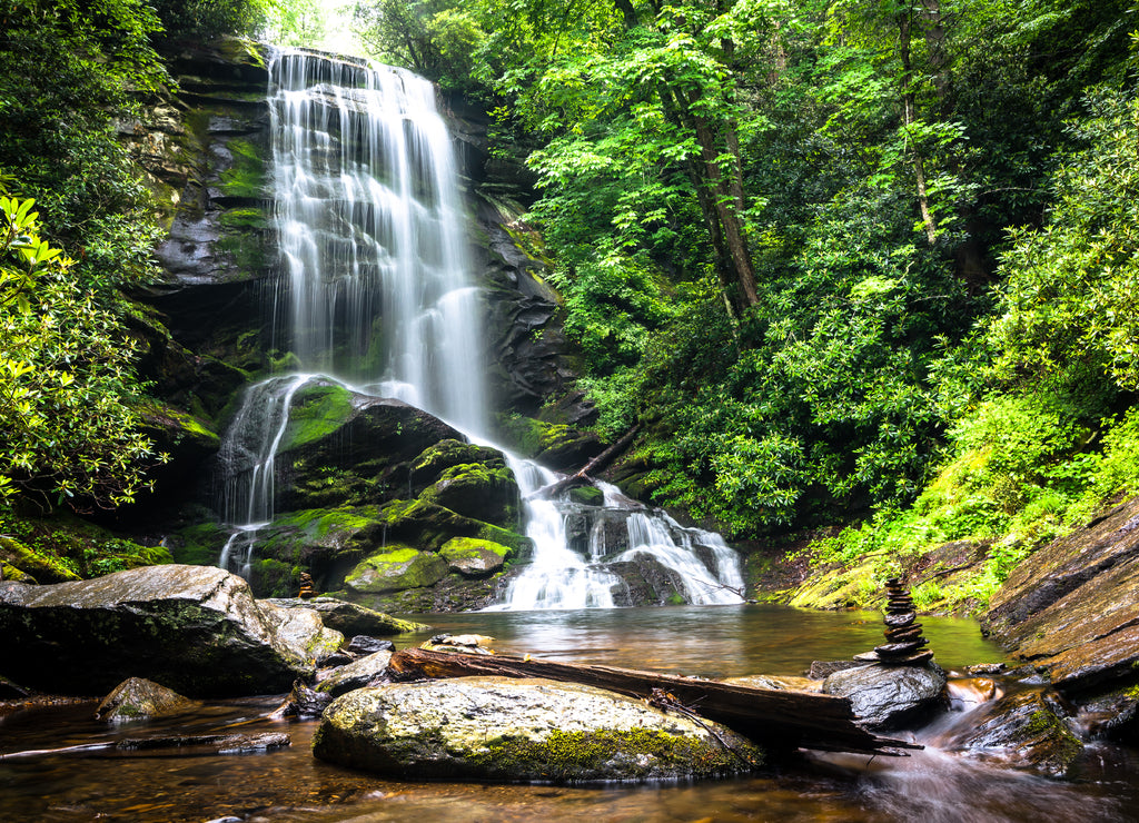 Upper Catabwa Falls North Carolina