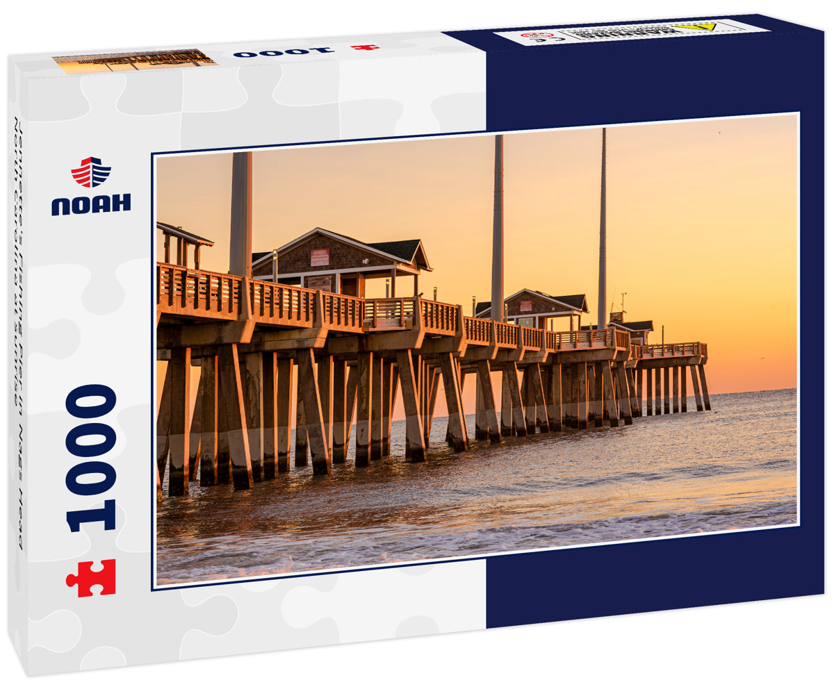 Jennette's Fishing Pier in Nags Head North Carolina at sunrise
