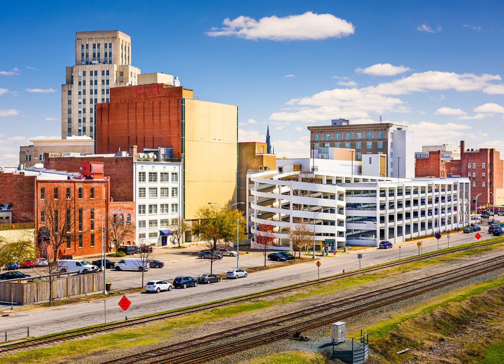 Durham Cityscape North Carolina