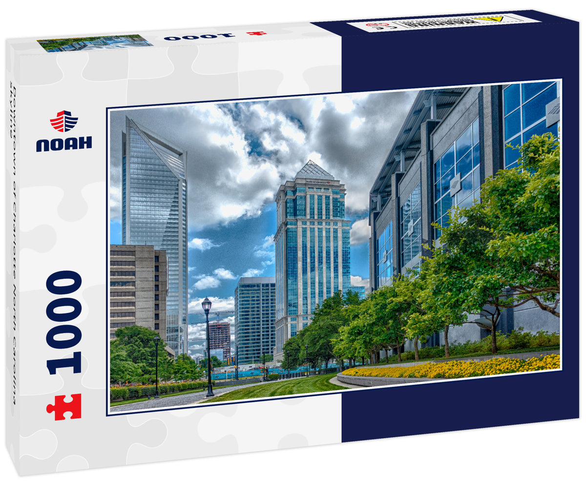 Downtown of Charlotte North Carolina skyline