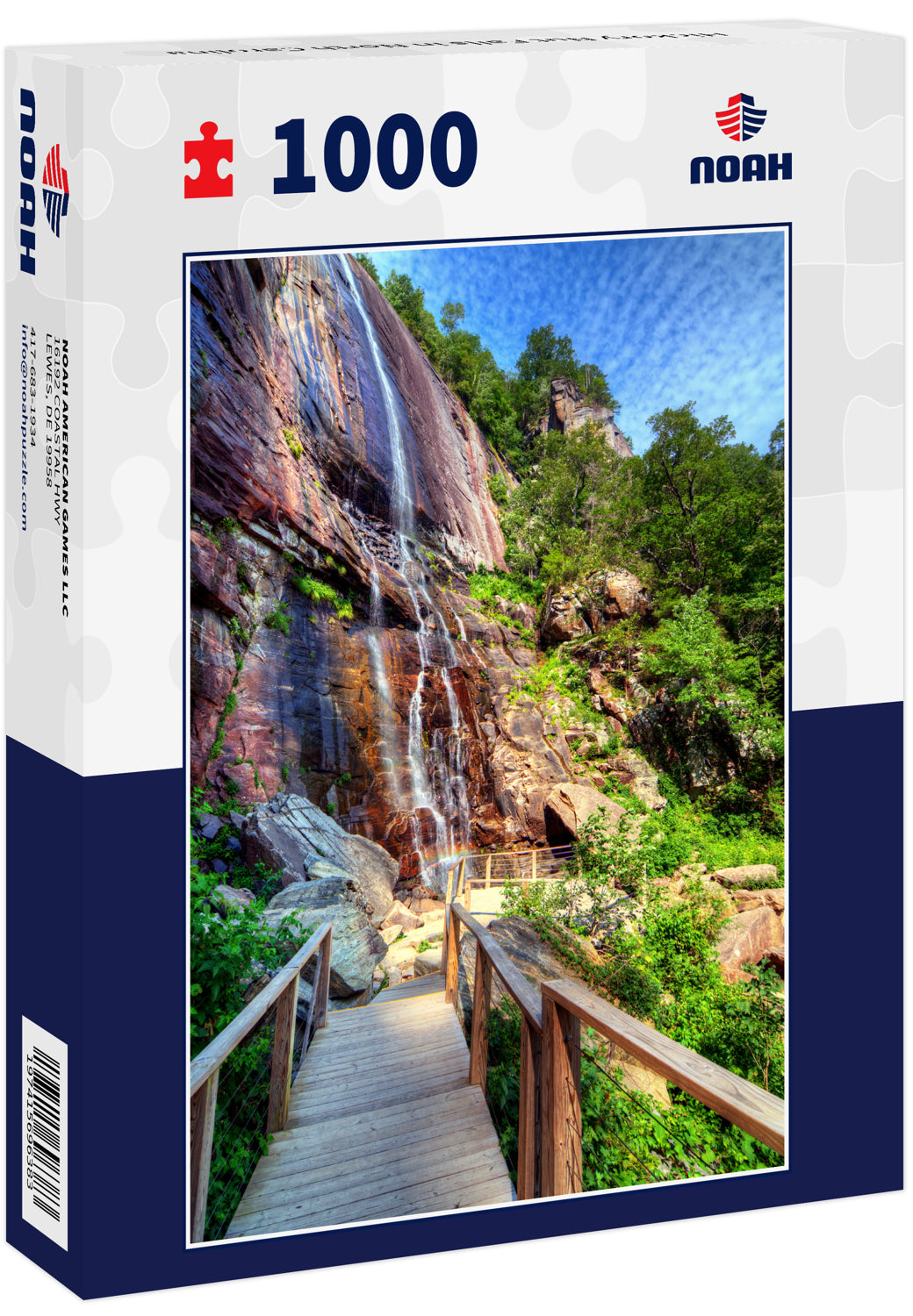 Hickory Nut Falls in North Carolina