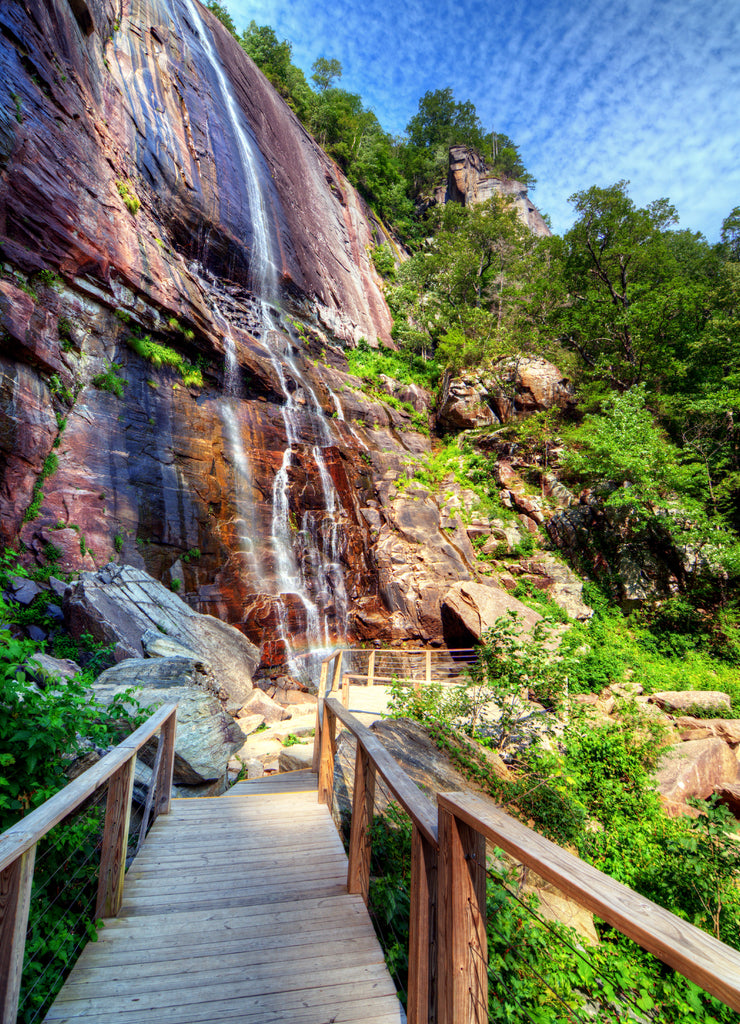Hickory Nut Falls in North Carolina