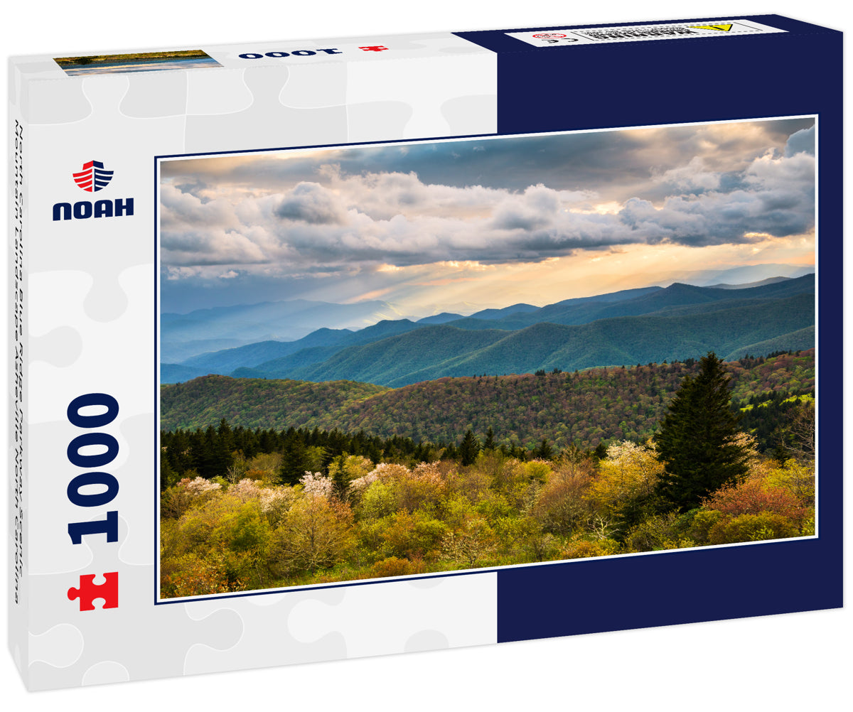 North Carolina Blue Ridge Parkway Scenic Mountain Landscape Asheville North Carolina