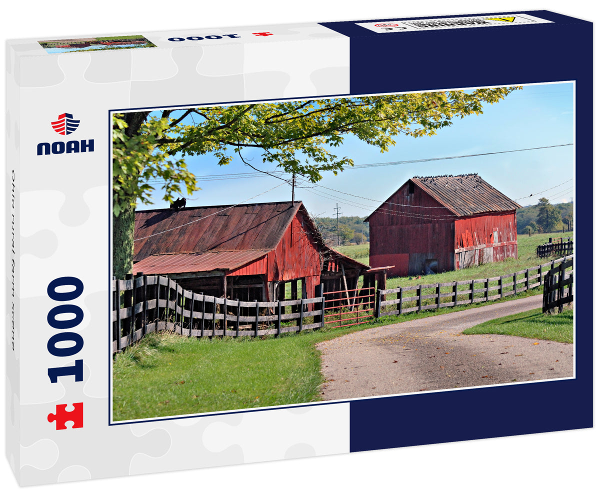 Ohio rural farm scene