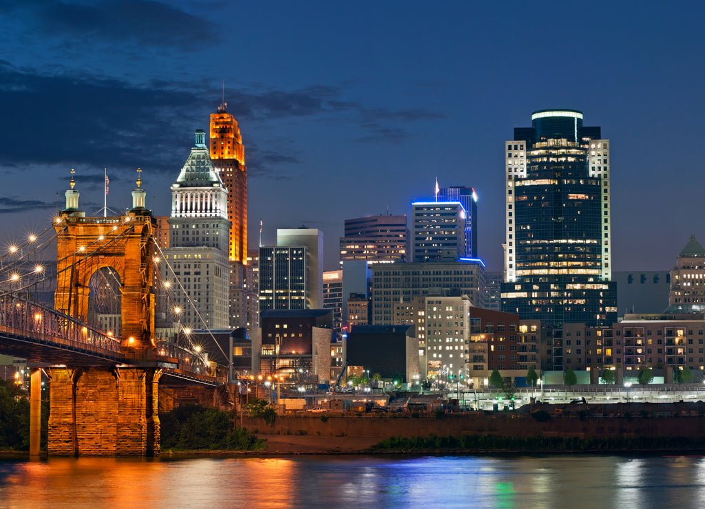 Cincinnati skyline, Ohio