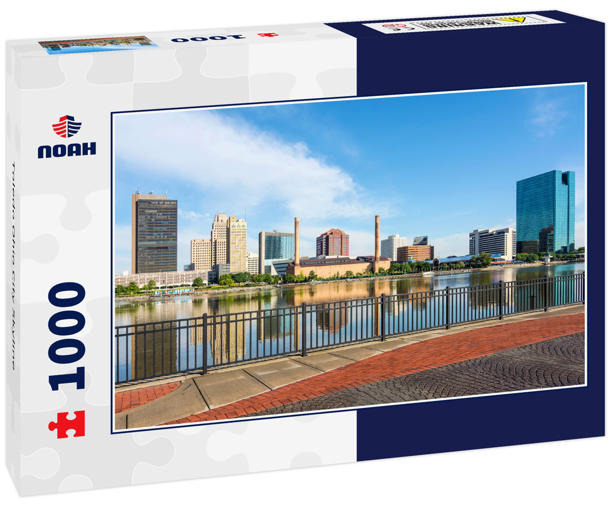 Toledo Ohio City Skyline