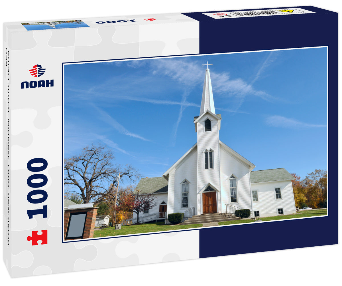 Rural Church, Midwest, Ohio, near Akron, USA