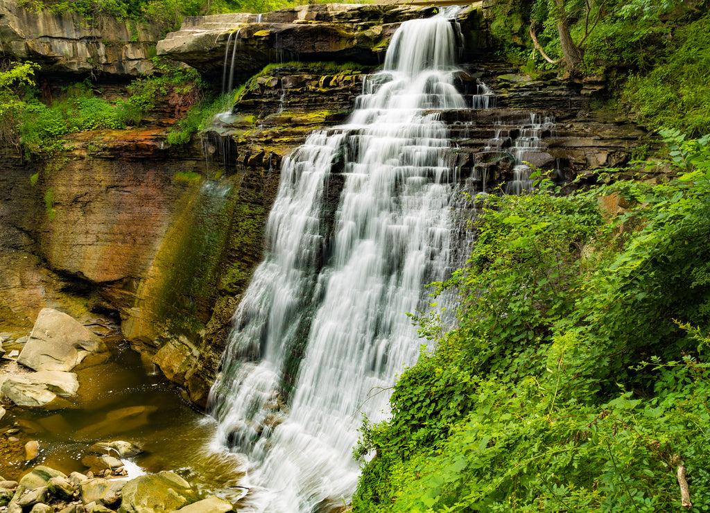 Brandywine Falls in Cuyahoga National Park Ohio