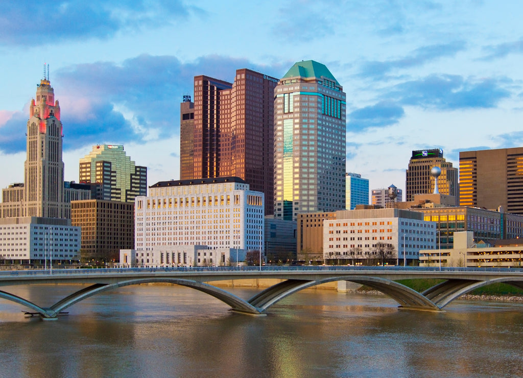 Downtown Columbus Ohio Skyline