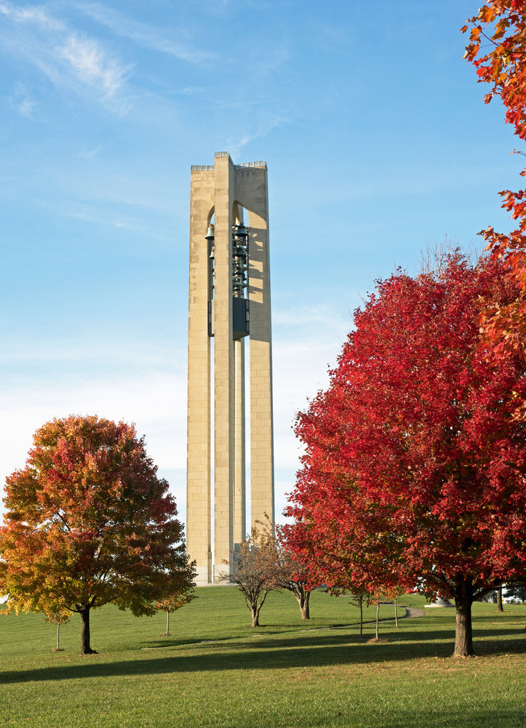 Carillon Bell Tower in Autumn, Ohio