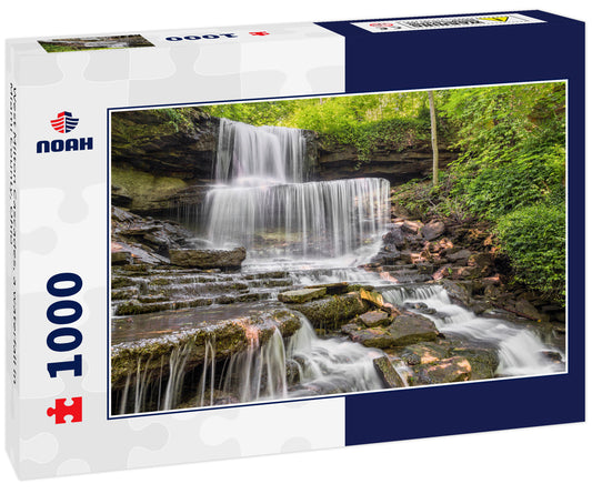 West Milton Cascades, a waterfall in Miami County, Ohio