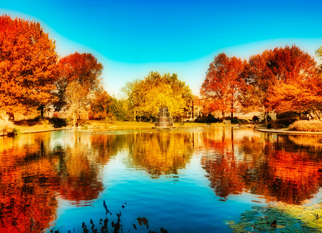 Goodale Park, located in the Victorian Village area of Columbus, Ohio, covers 32 acres and is the oldest park in the city