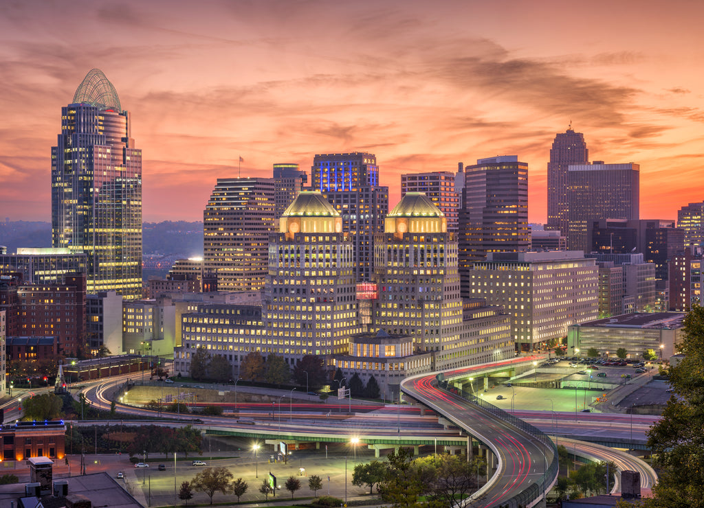 Cincinnati skyline, Ohio