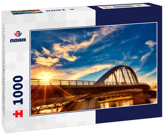 The Main Street Bridge in Columbus, Ohio is a premier landmark in this capital city