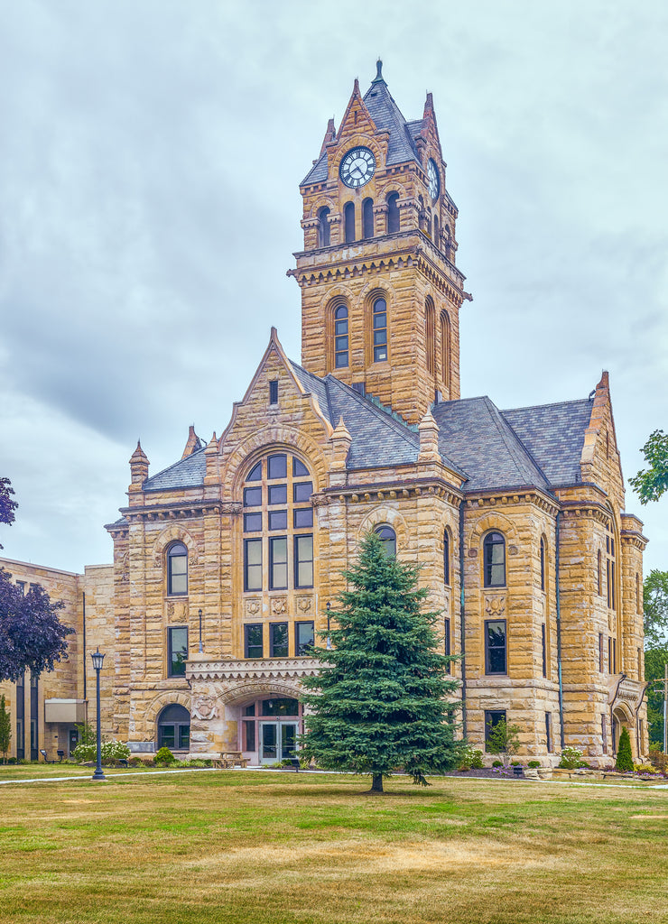 Historic Ottawa County Courthouse.Port Clinton.Ohio.USA