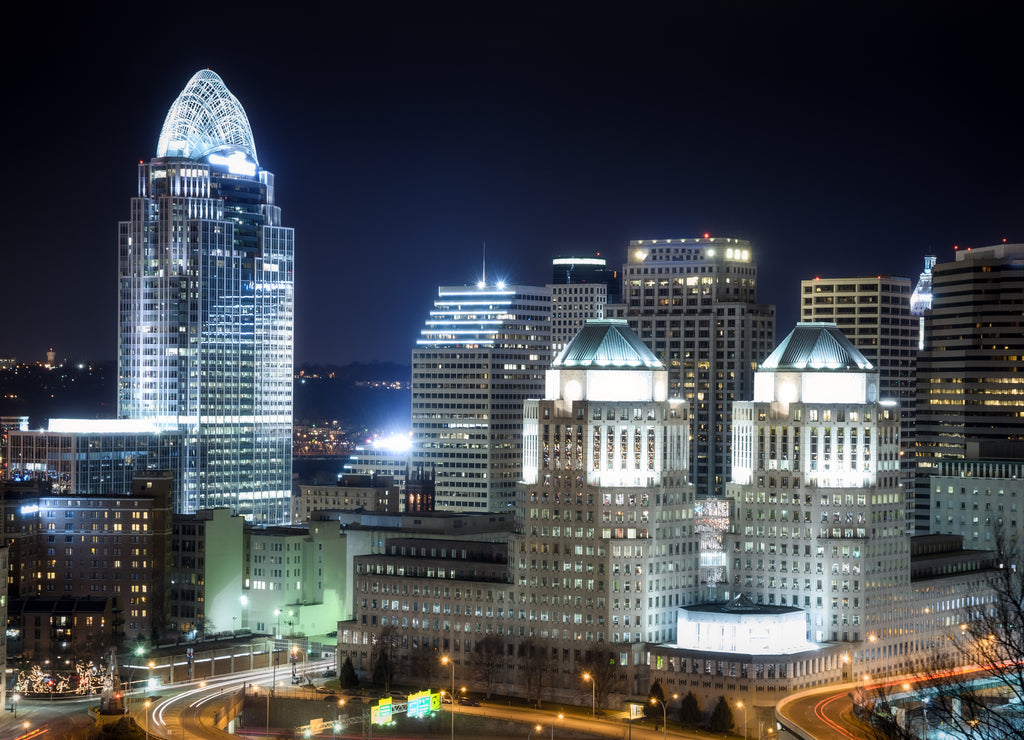 Cincinnati skyline, Ohio