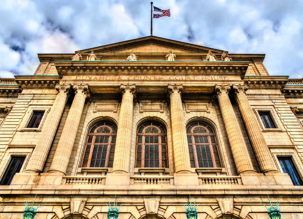 Cuyahoga County Courthouse in Cleveland, Ohio