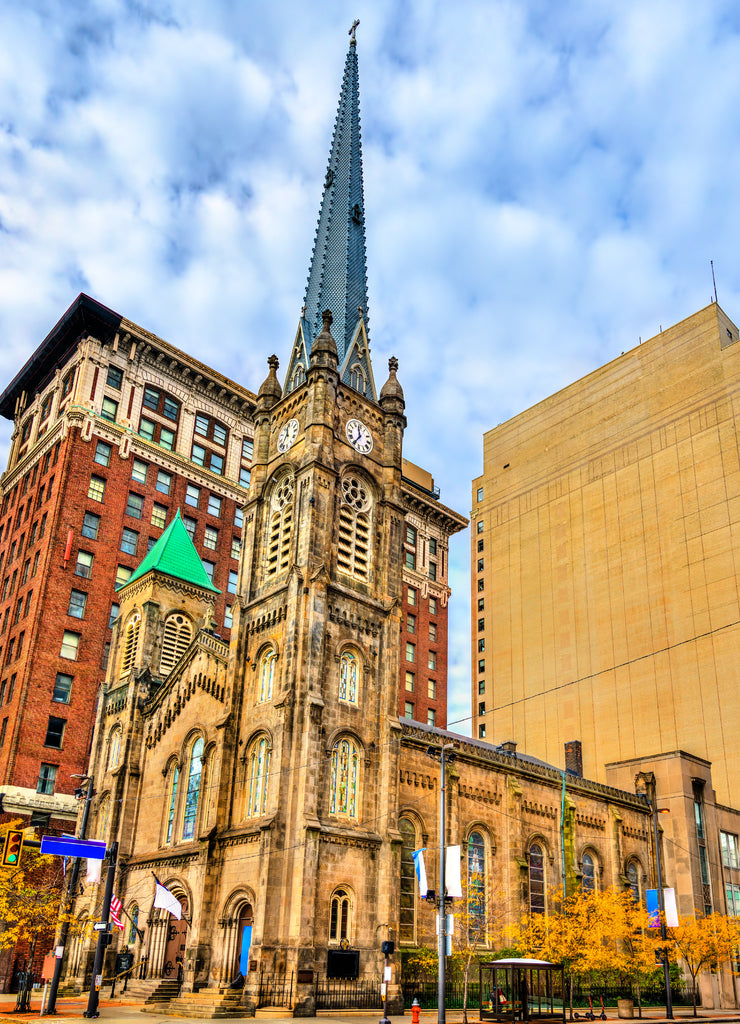 Old Stone Church in Cleveland, Ohio