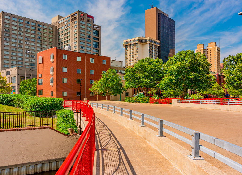 Toledo Ohio has several bridges in it's downtown district