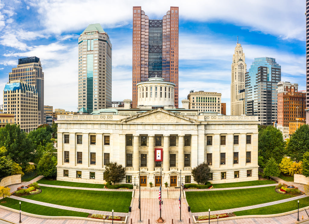 State House, state capitol building in Columbus Ohio