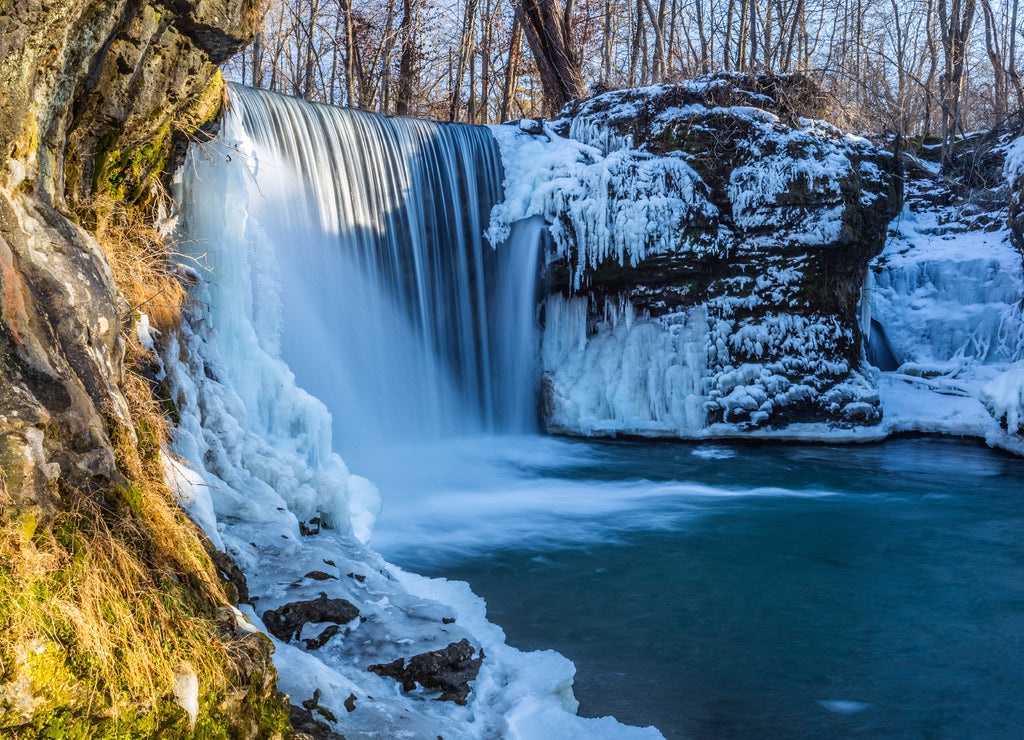 Cedar Cliff Falls In Cedarville Ohio