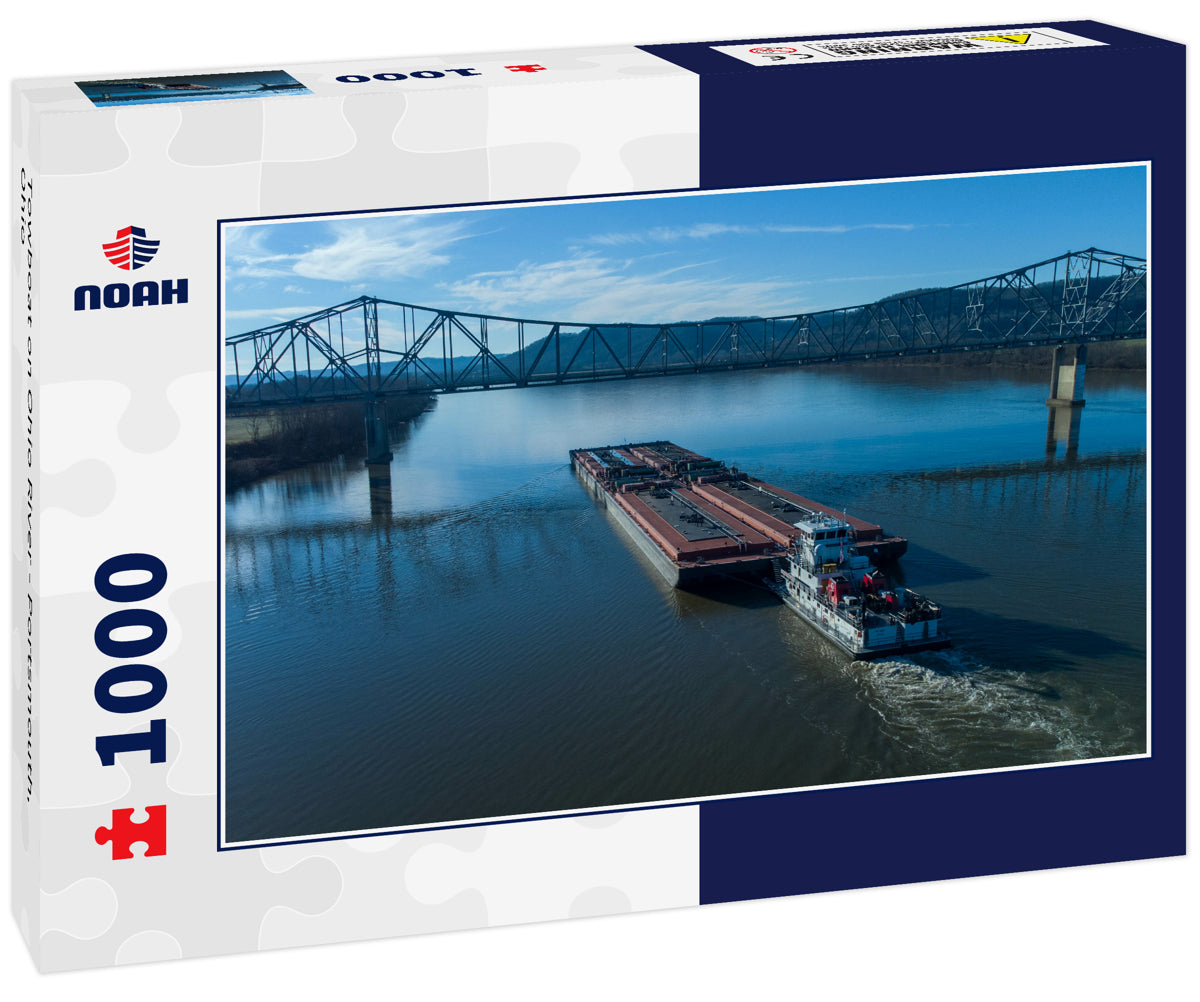 Towboat on Ohio River - Portsmouth, Ohio