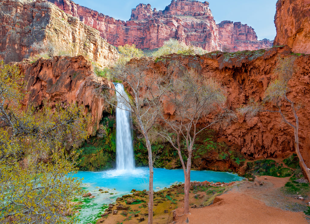 Waterfall in Grand Canyon