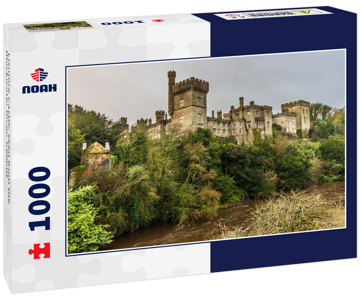 Lismore Castle, seen from the Blackwater River, Ireland