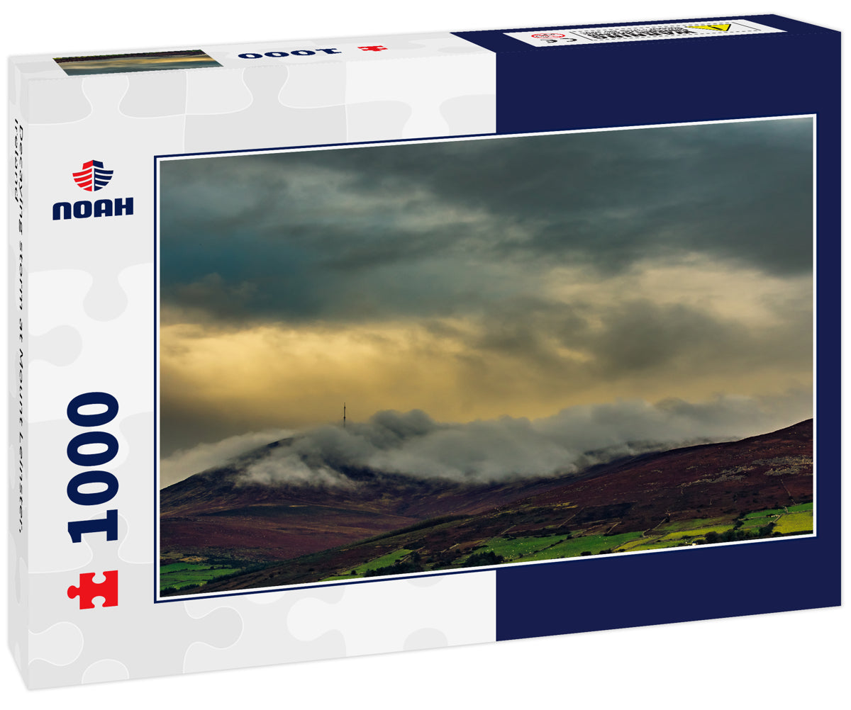 Decaying storm at Mount Leinster, Ireland